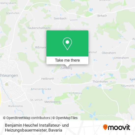 Benjamin Heuchel Installateur- und Heizungsbauermeister map