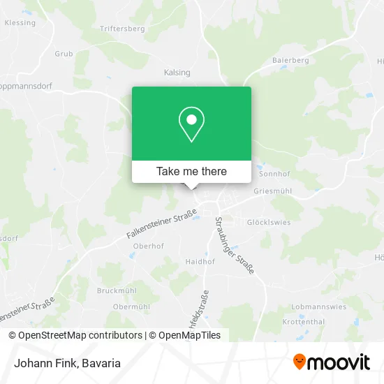 Карта Johann Fink