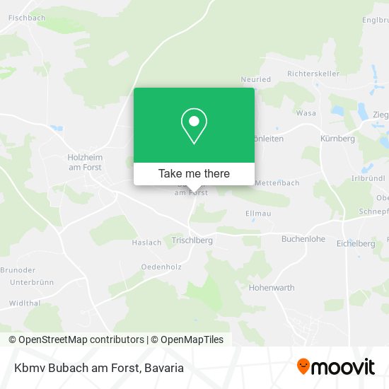 Карта Kbmv Bubach am Forst