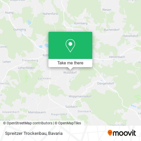 Spreitzer Trockenbau map