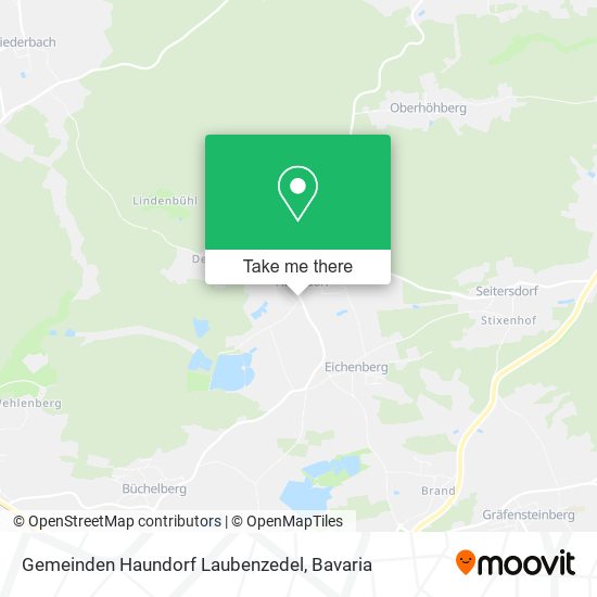 Gemeinden Haundorf Laubenzedel map