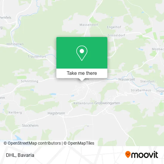 Карта DHL