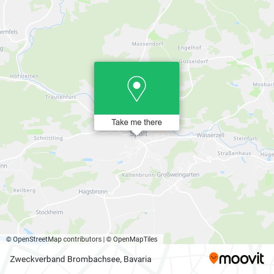 Zweckverband Brombachsee map