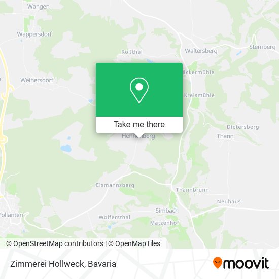 Zimmerei Hollweck map