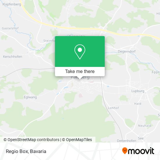 Карта Regio Box
