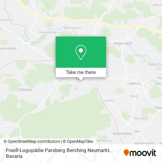 Friedl-Logopädie Parsberg Berching Neumarkt map