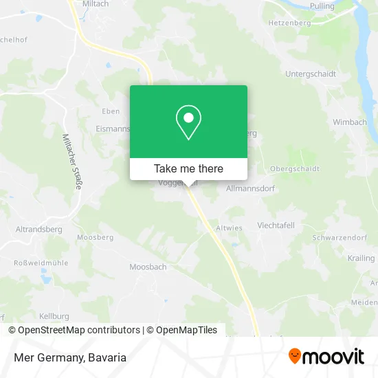 Карта Mer Germany