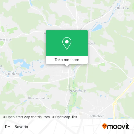 Карта DHL
