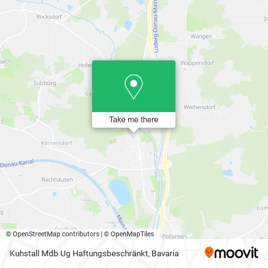 Карта Kuhstall Mdb Ug Haftungsbeschränkt