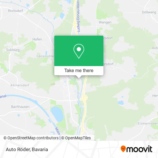 Auto Röder map