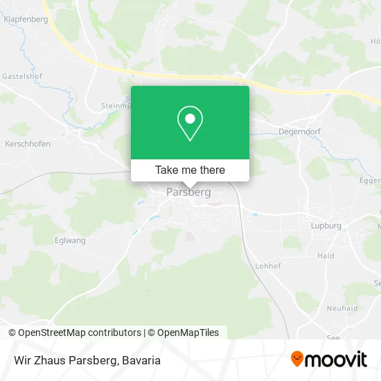 Карта Wir Zhaus Parsberg