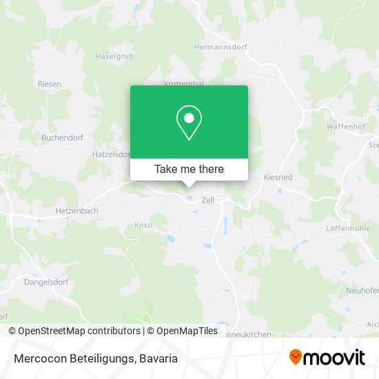 Mercocon Beteiligungs map
