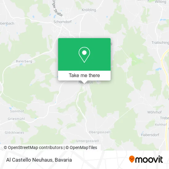 Al Castello Neuhaus map