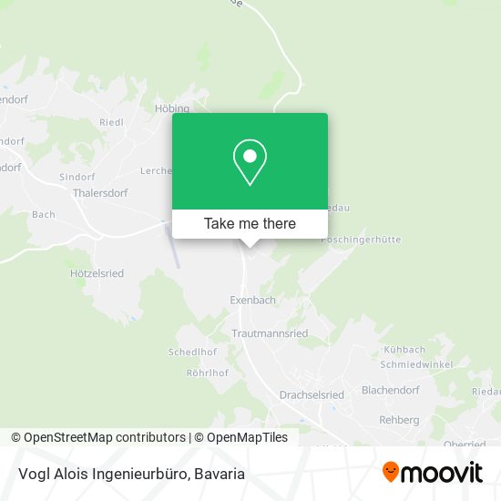 Vogl Alois Ingenieurbüro map