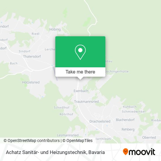 Achatz Sanitär- und Heizungstechnik map