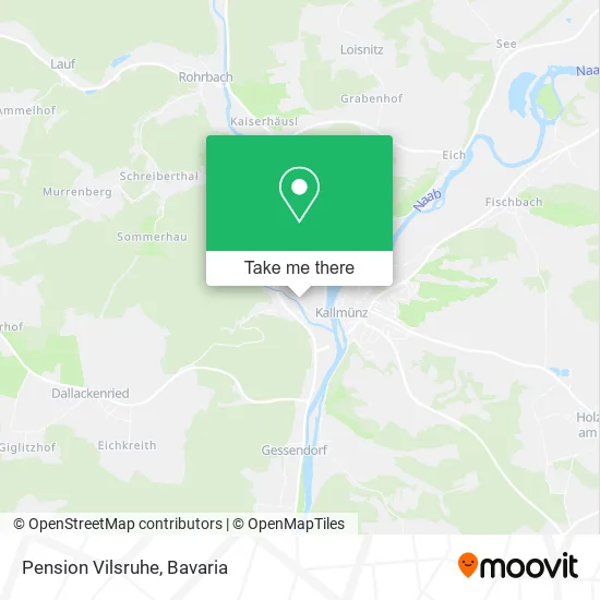 Карта Pension Vilsruhe