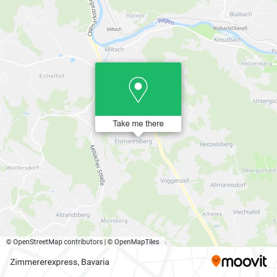 Карта Zimmererexpress