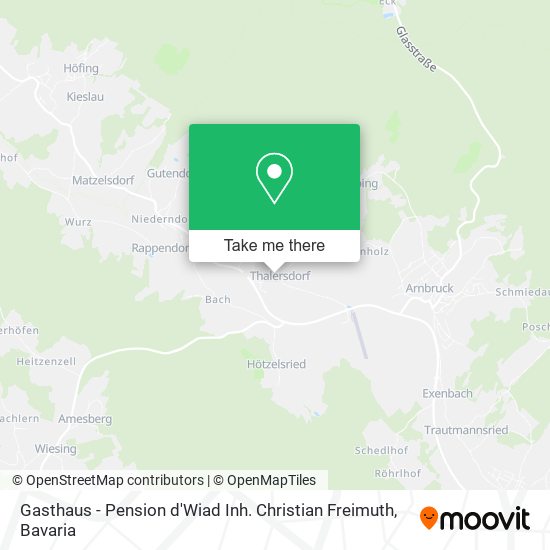Gasthaus - Pension d'Wiad Inh. Christian Freimuth map