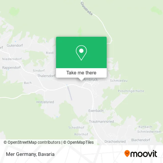 Карта Mer Germany