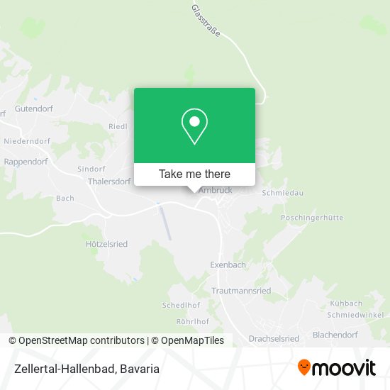 Zellertal-Hallenbad map