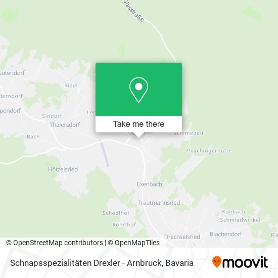 Schnapsspezialitäten Drexler - Arnbruck map