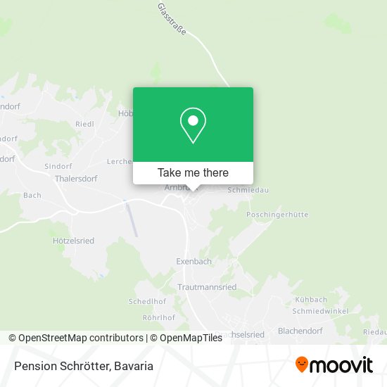 Pension Schrötter map