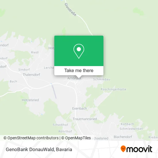 Карта GenoBank DonauWald