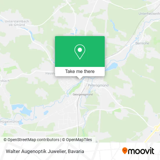 Карта Walter Augenoptik Juwelier