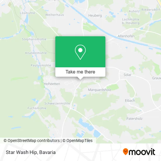Карта Star Wash Hip