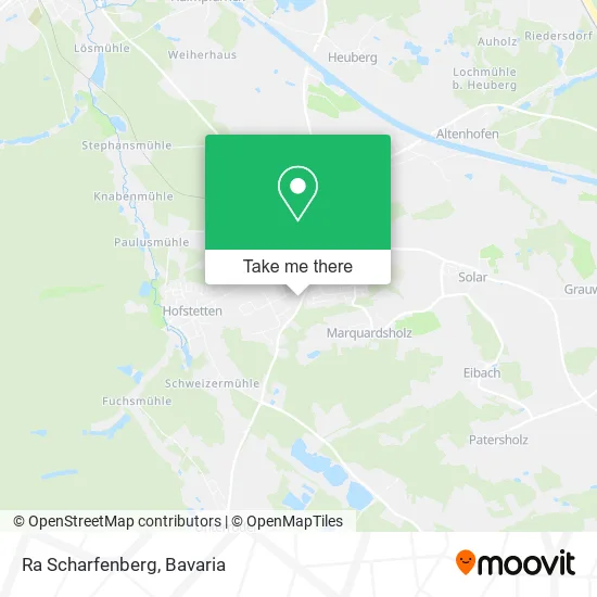 Карта Ra Scharfenberg