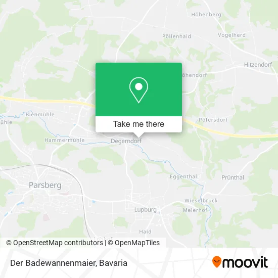 Карта Der Badewannenmaier