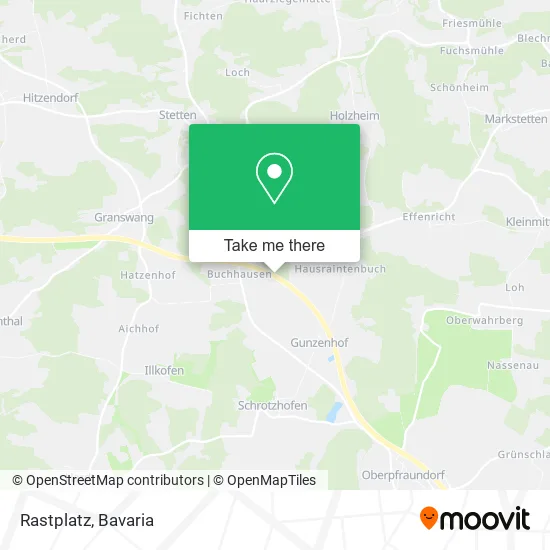 Карта Rastplatz
