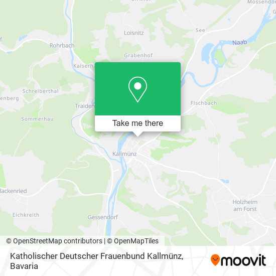 Katholischer Deutscher Frauenbund Kallmünz map