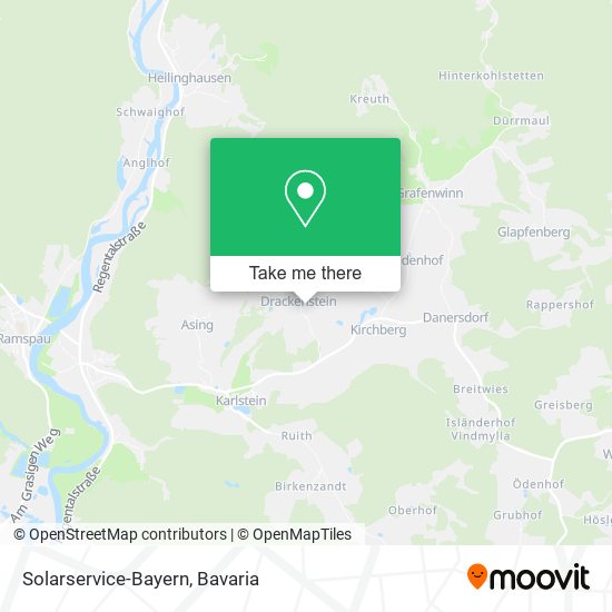 Карта Solarservice-Bayern