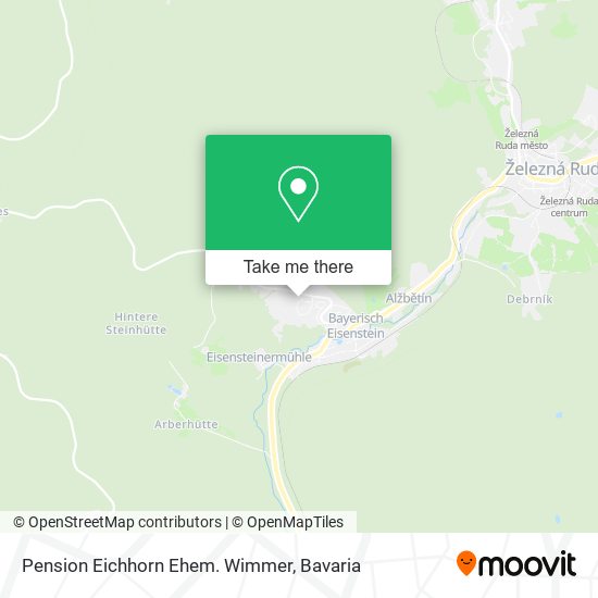 Pension Eichhorn Ehem. Wimmer map