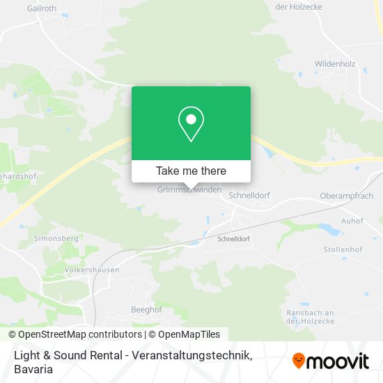 Light & Sound Rental - Veranstaltungstechnik map