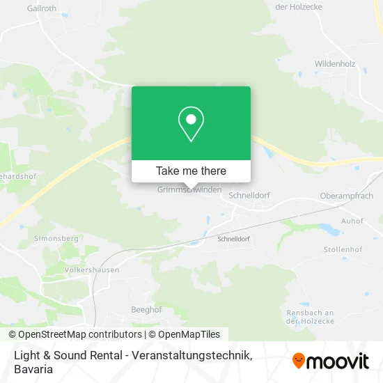 Карта Light & Sound Rental - Veranstaltungstechnik