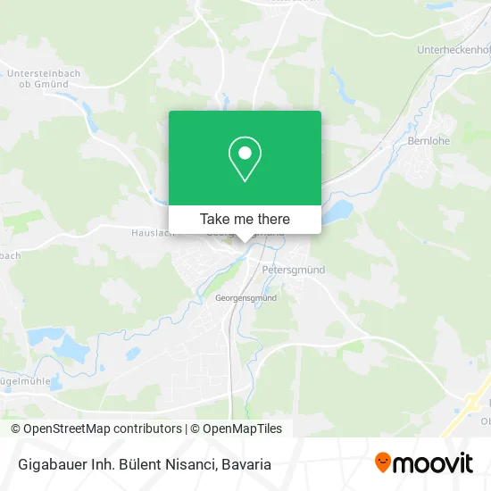 Карта Gigabauer Inh. Bülent Nisanci