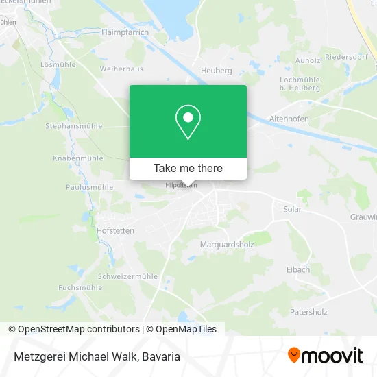 Карта Metzgerei Michael Walk
