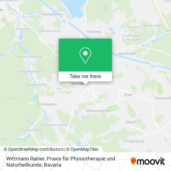 Wittmann Rainer, Praxis für Physiotherapie und Naturheilkunde map