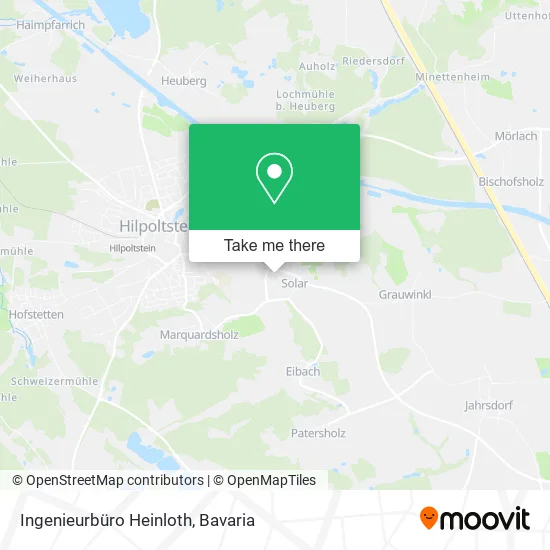 Карта Ingenieurbüro Heinloth