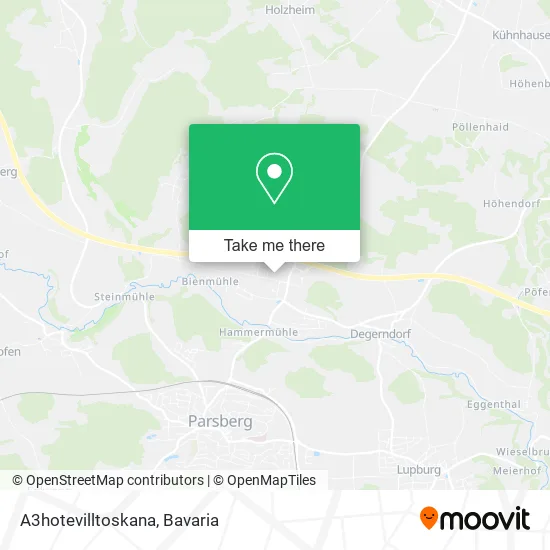 A3hotevilltoskana map