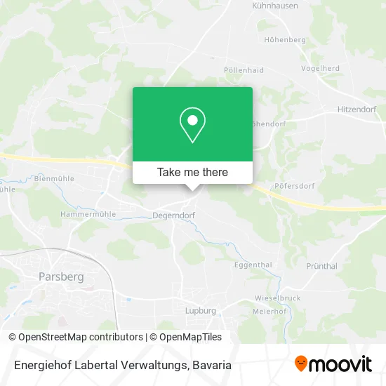Карта Energiehof Labertal Verwaltungs