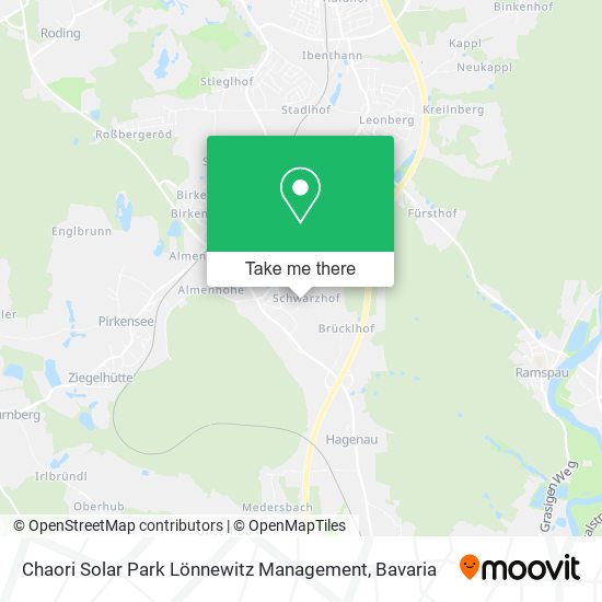 Chaori Solar Park Lönnewitz Management map