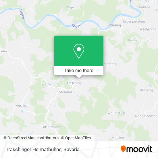 Traschinger Heimatbühne map