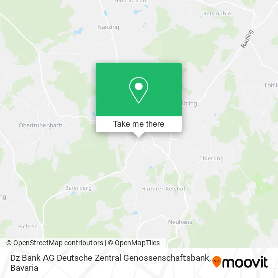Dz Bank AG Deutsche Zentral Genossenschaftsbank map