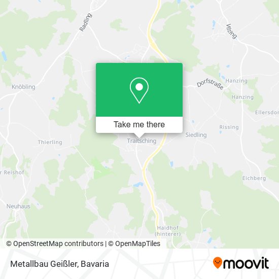 Metallbau Geißler map