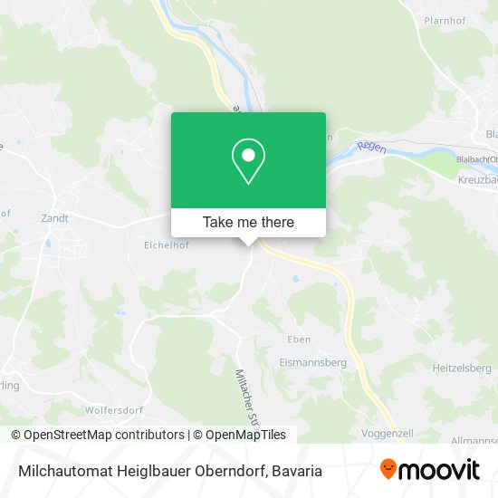 Milchautomat Heiglbauer Oberndorf map