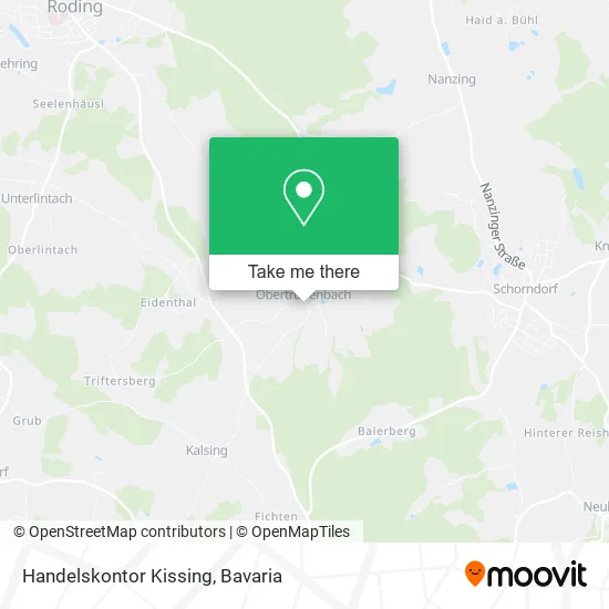 Карта Handelskontor Kissing