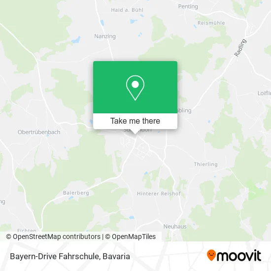 Карта Bayern-Drive Fahrschule